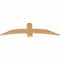Ekena Millwork Bellingham Timber Gable Bracket, Western Red Cedar, 60"W x 17"H x 1 1/2"D x 5 1/2"F, 7/12 Pitch GBW060X17X0206BEL00SWR - alternate 4